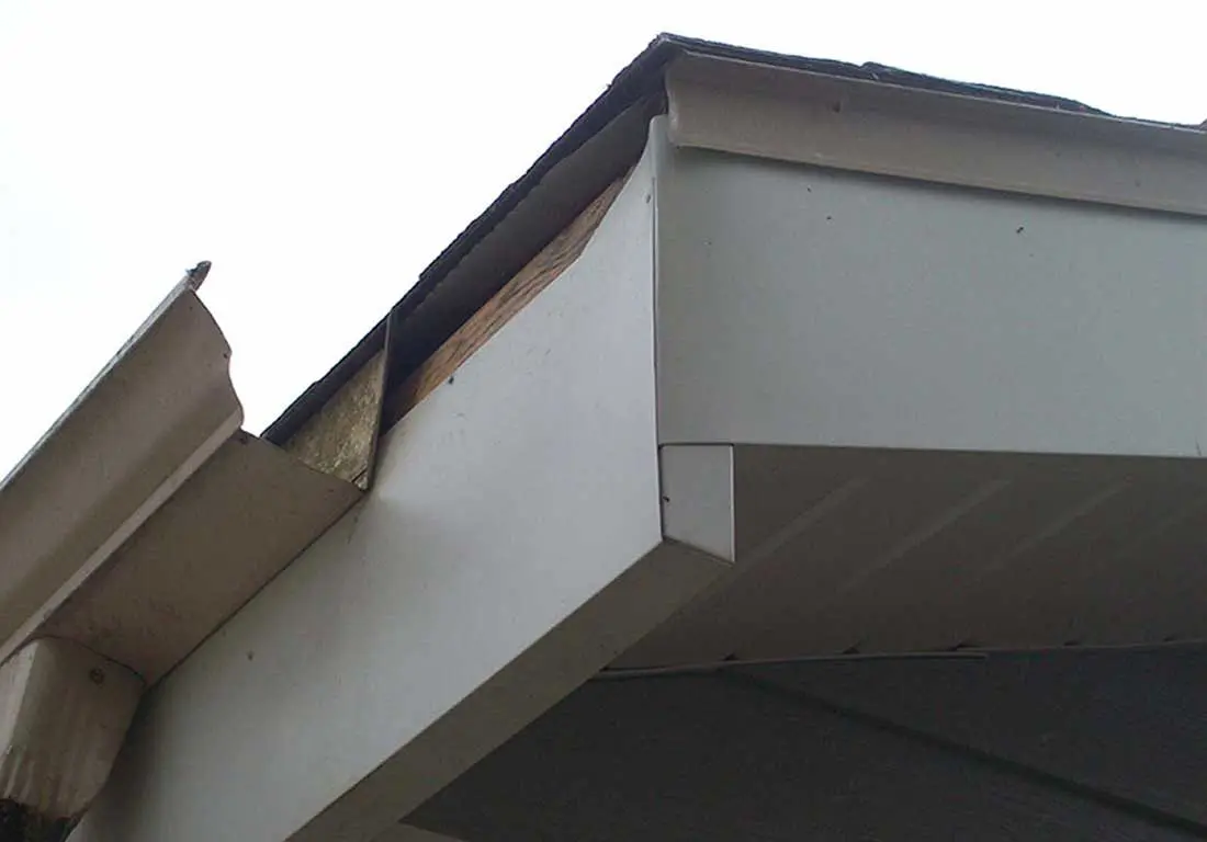 Gutter damage