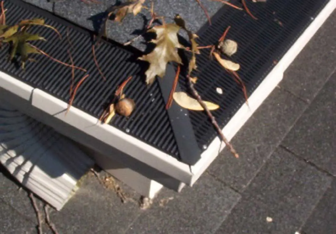 Raindrop Gutter Guards installed by L.H. Krueger