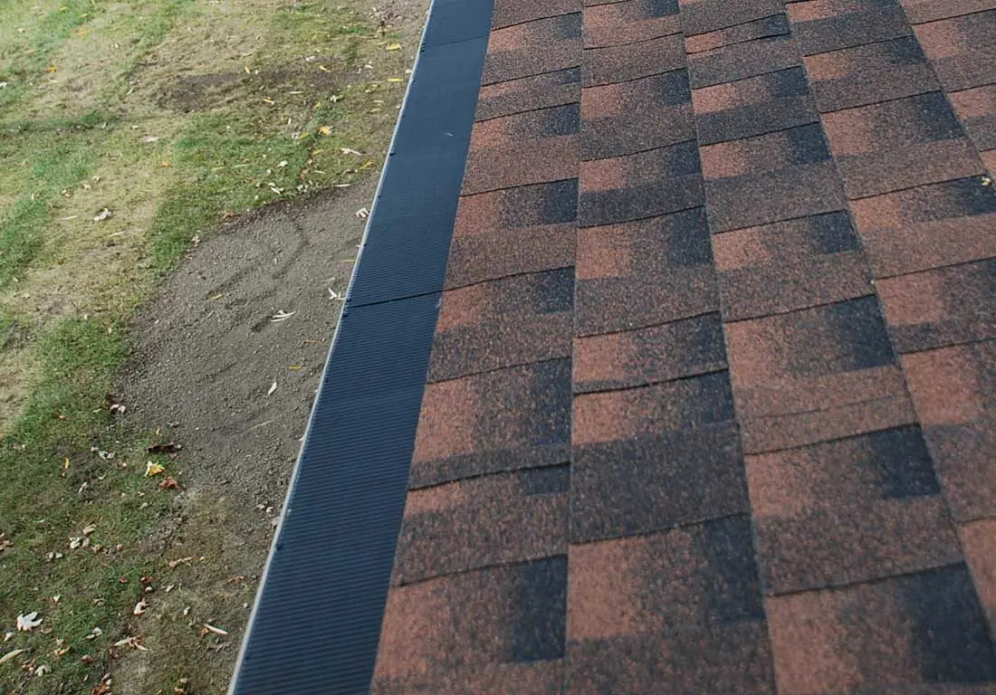 Raindrop Gutter Guards installed by L.H. Krueger