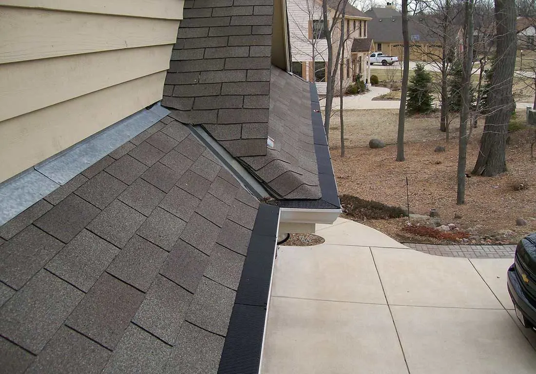 Raindrop Gutter Guards installed by L.H. Krueger
