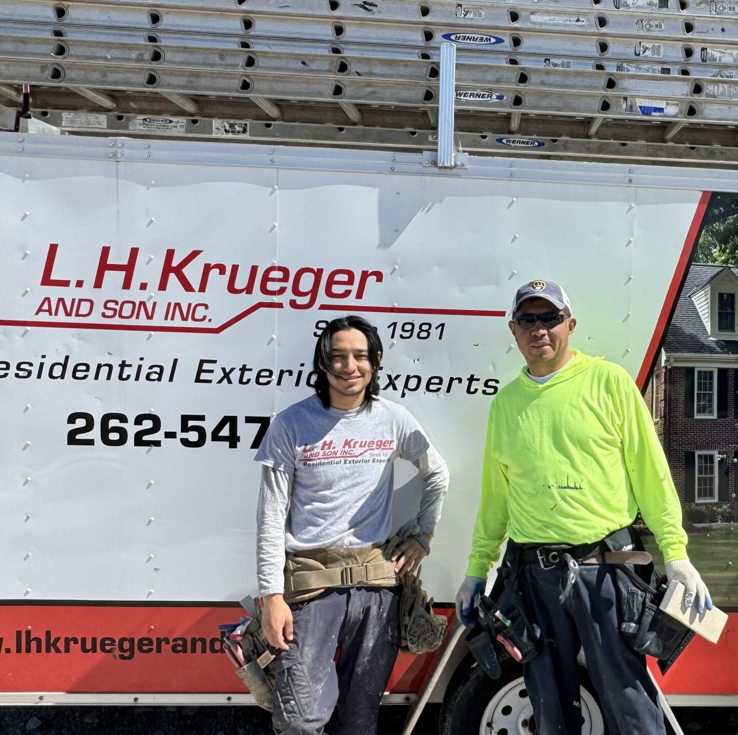 Angel's Siding Crew for L.H. Krueger and Son